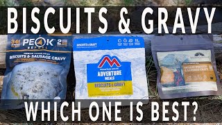 Backpacking meals  Who makes the best biscuits and gravy?