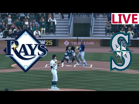 🔴LIVE 🔴Tampa Bay Rays  VS Seattle Mariners/August 8/MLB THE SHOW 25