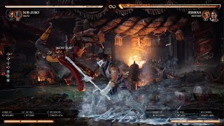 Subzero countering ashrah's wake up