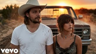 Luke Grimes ft. Ella Langley - Where The River Meets The Rain (Lyrics Video 2026)