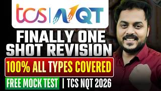 TCS Last Minute Cheat Sheet | Can You Solve Within 1 Min | FREE Mock Test | 100% Repeating