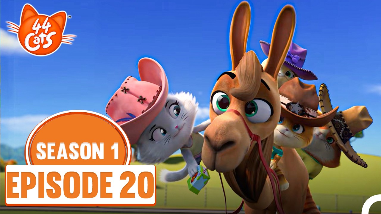 44 Cats Episode 20 - Four Cats And A Camel 🐫☀️🌵 | Season 1