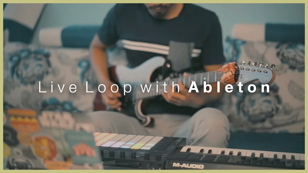 Polyphia inspired GUITAR LIVE LOOP with ABLETON PUSH 2 // A Song by ...