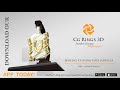 Vidéo: Pendentif avec lettre V - DAO 3D
