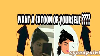 Using Adobe illustrator draw to create a cartoon of yourself  -- Kylie Jenner instagram cartoon screenshot 2