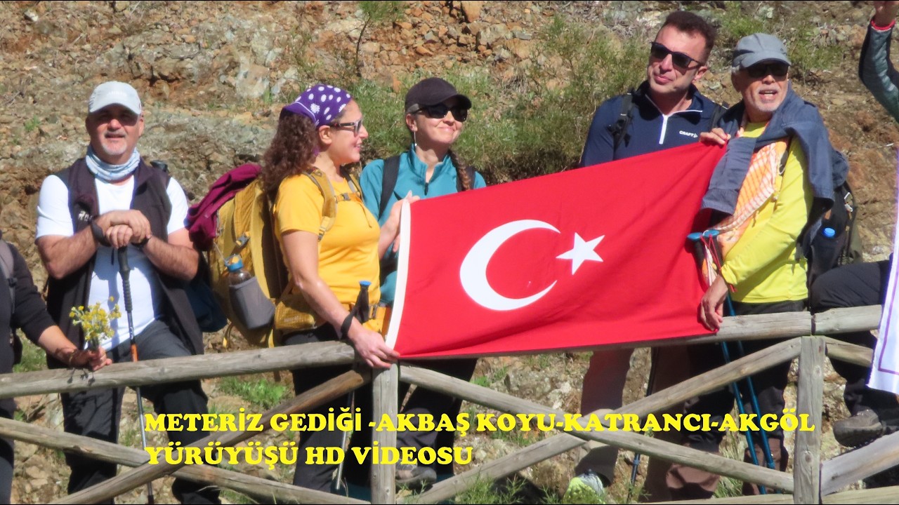 MORTIRNAKLAR METERİZ GEDİĞİ GÜNLÜKLÜ- AKBAŞ KOYU- KATRANCI AKGÖL KARAOT YÜRÜYÜŞÜ HD VİDEOSU