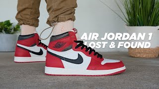 Air Jordan 1 LOST AND FOUND CHICAGO 2022 Review & On Feet