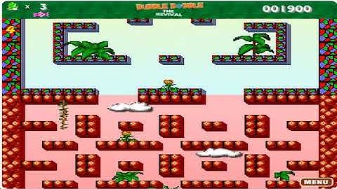 Bubble Bobble: The Revival (Flash Game) Gameplay