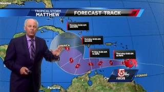 Tropical storm Matthew forms