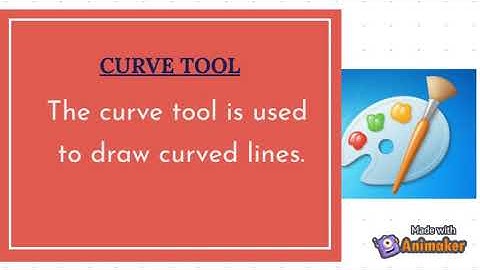 DRAWING IN PAINT | Shapes group &  Curve Tool | Class 2 | Part 1