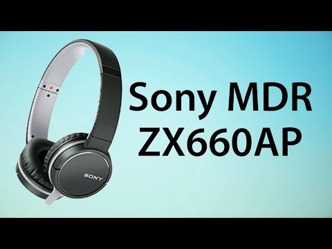 Видеообзор на Наушники Sony MDR-ZX660AP (Review Sony MDR-ZX660AP headphones)