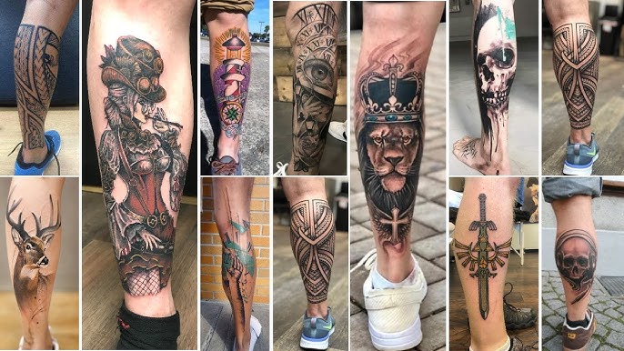 Is this the best leg sleeve tattoo ever? 