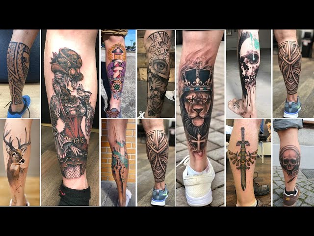 Top 15+ Best Calf Tattoo Designs for Women and Men