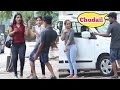 Calling girls chudail  prank in india  insane prankster