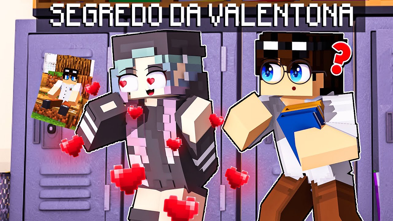 DESCOBRI o SEGREDO da VALENTONA no Minecraft!