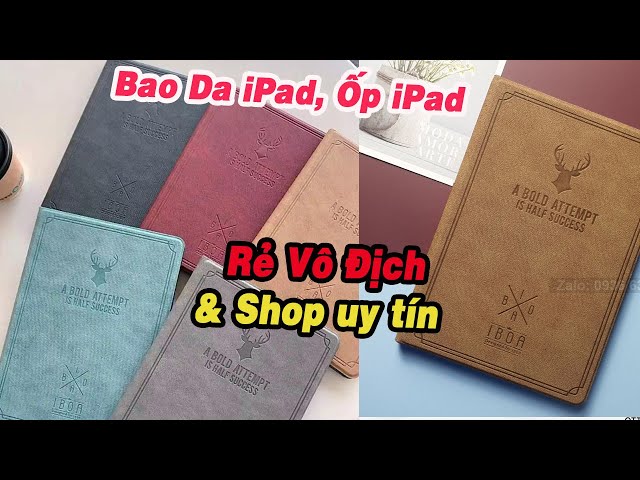 Bao Da iPad, Ốp iPad Dập Nổi Logo Đầu Hươu giá rẻ nhất Shopee, Lazada, Tiki, Sendo