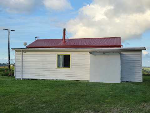 We did some painting at my boss house on the farm.