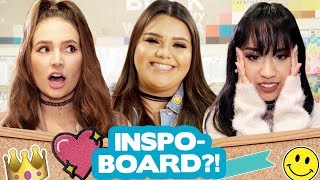 DIY INSPO BOARD CHALLENGE?! w/ Karina Garcia, Courtney Randall & Lupe Netro image