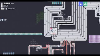 Shapez.io Beating Copy/Paste%-Only Necessary Parts-no rotation