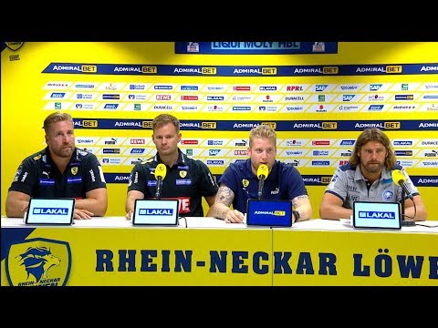 Rhein-Neckar Löwen - Bergischer HC: Die Pressekonferenz