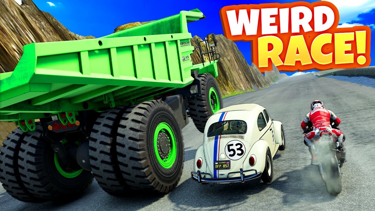 These Cars Were NOT Built for This Mountain… (BeamNG Drive)