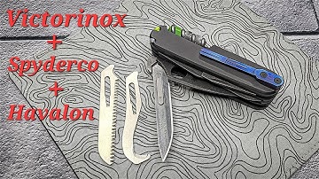 Electric Dragonox with a scalpel - Custom Swiss Army Knife