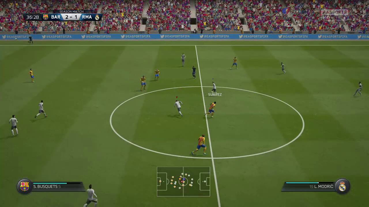 EA SPORTS FIFA 16 TONI KROOS CRAZY LONG SHOT GOAL!