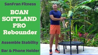 How to Easily Assemble a Stability Bar & Phone Holder on a BCAN Softland Pro Rebounder 2026 screenshot 3