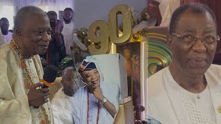 BABA IJEBU FOUNDER DONATED 5-BILLION AS HE CELEBRATED 90TH PRE-BIRTHDAY THANKSGIVING IN HIS CHURCH