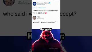 The reply is savage 😎