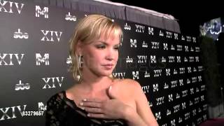 2008-10-14 Ashley Scott interview at Grand Opening of XIV Restaurant