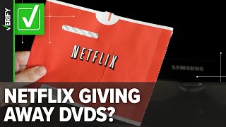 Netflix DVD giveaway beginning when disc rental service stops