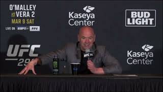 DANA WHITE UFC 299 Post-fight PRESS CONFERENCE