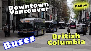 Downtown Vancouver | British Columbia Buses | Vancouver BC Canada | BCB-06 | BCB Buses