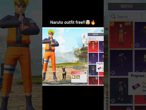 naruto outfit kittunu🤯🔥!!|WOLFGAMING |#bgmi #bgmimalayalam #viral #shorts