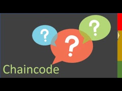 Video: ¿Qué es un Chaincode?