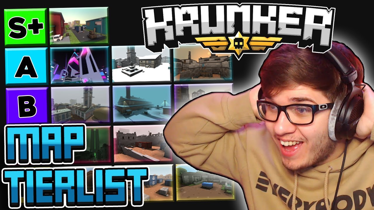 I Ranked *EVERY* Krunker.io Map! (Tier List)