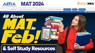 MBA MAT 2024  All About MAT in Feb | Eligibility | Paper Pattern| Self Study Resources | Must Watch