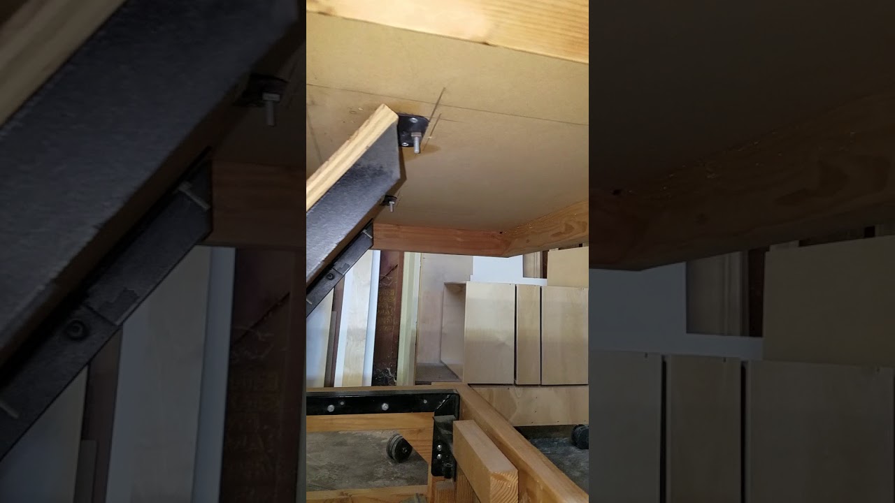 Plywood lift underside workings. YouTube