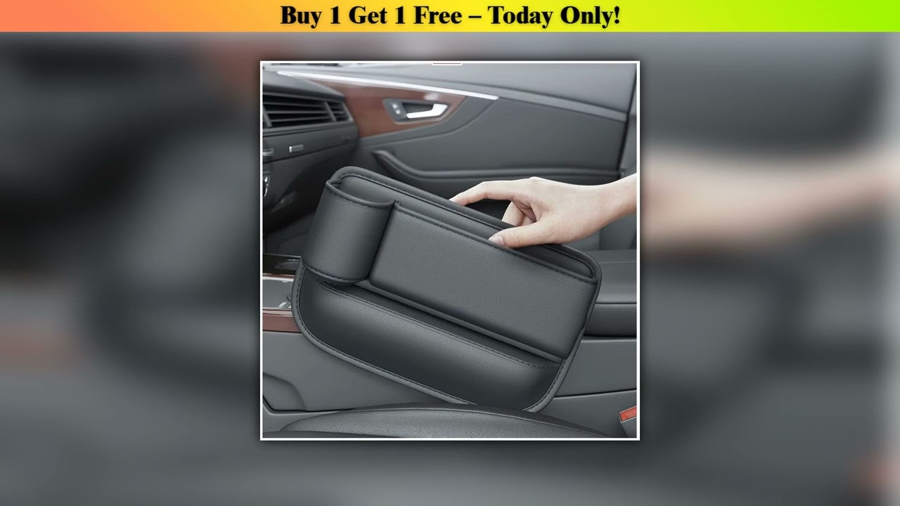 Pu Leather Car — First Look (2025): PU Leather Car Seat Gap Bag Multifunction Car Seat