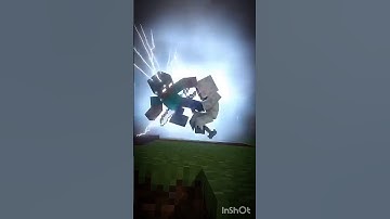 HEROBRINE VS ENTITY 303 #minecraft #minecraftshorts #memes #shorts