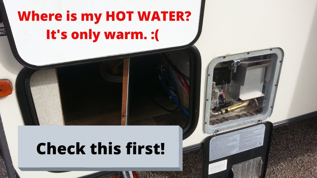 No Hot water, just warm water? You forgot to do this most likely. Suburban Hot  Water Heater issues. - YouTube