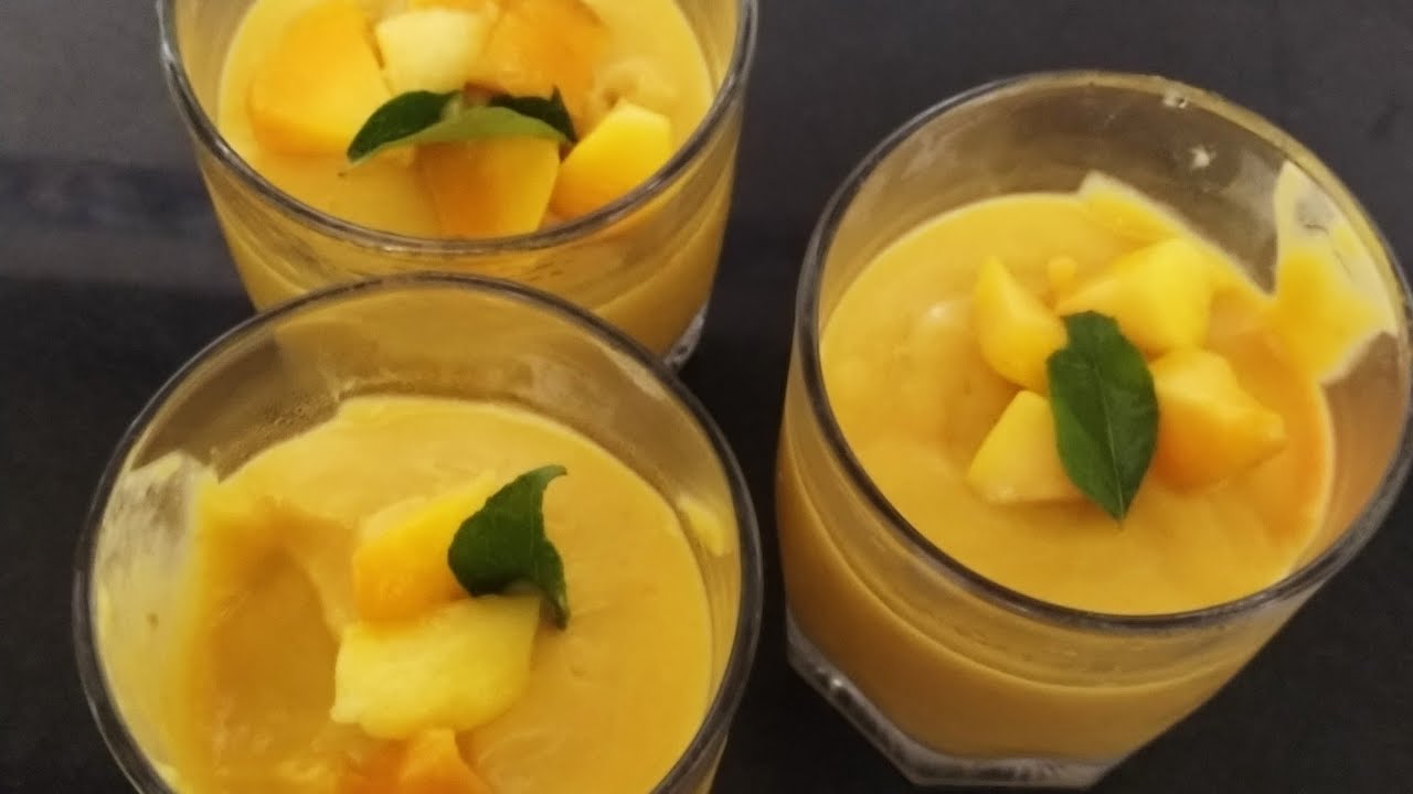 Mango Pudding - YouTube