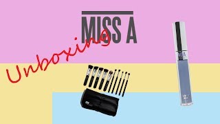 UNBOXING|| SHOP MISS A (make up à 1$)