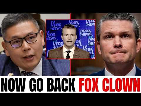 Video Derek Tran confronts Hegseth: The Fox News Clown Running America's Military?