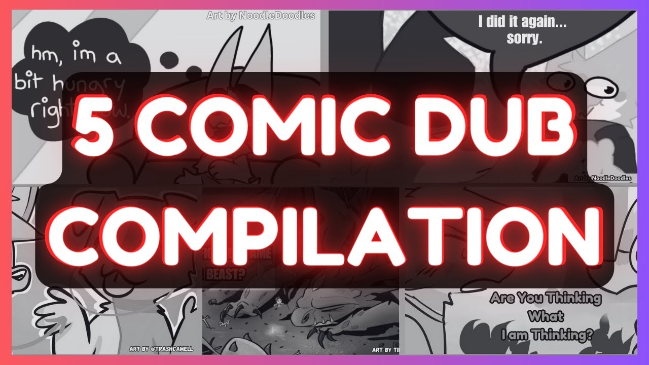 5 COMIC DUB COMPILATION | Short Comic Animation Compilation (SCAC) #1 ...