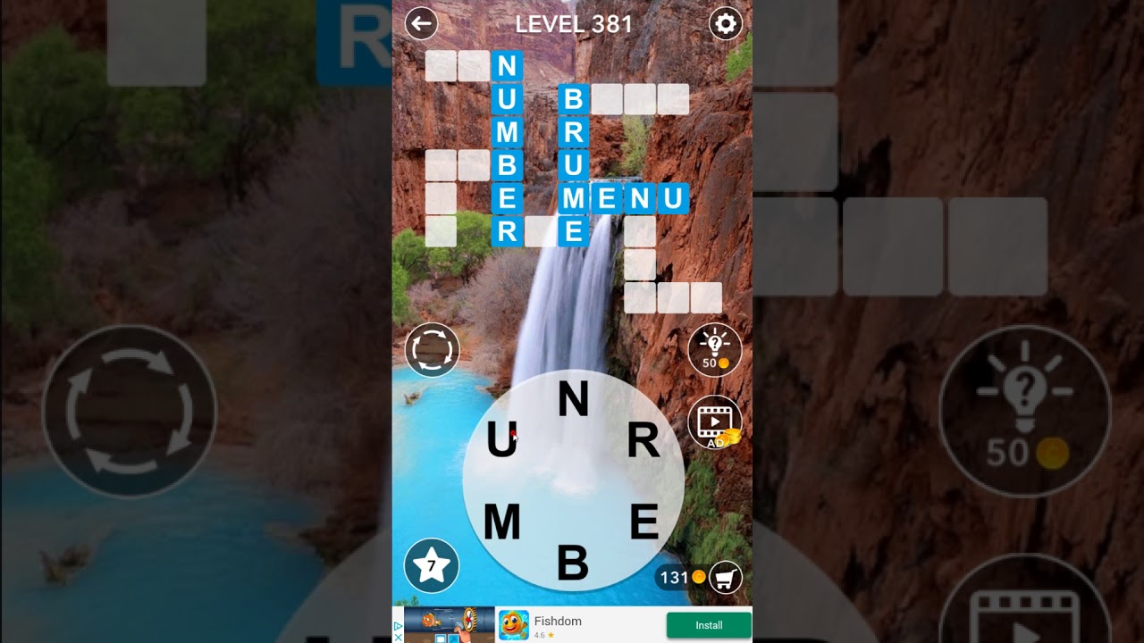 Word Crossword Search level 381