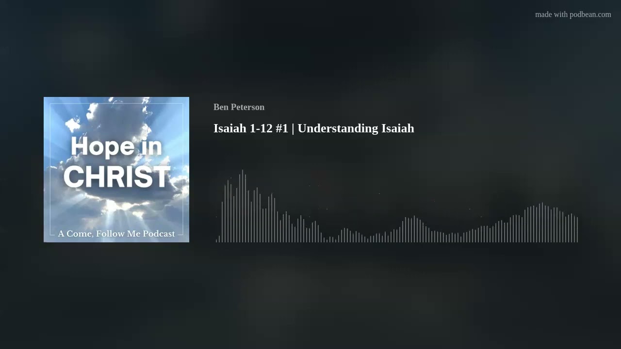 Isaiah 1-12 #1 | Understanding Isaiah
