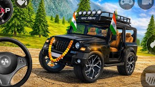 Modified Mahindra Thar😈Games:Indian Black Thar (Gadi Wala Games) Car Game Android Game - #2026 screenshot 1