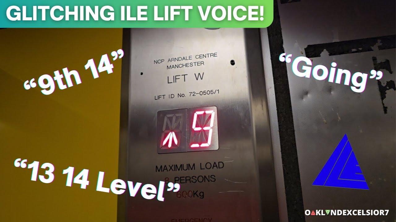 Manchester Arndale's GLITCHY VOICE Concept Lifts!